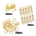 Aoxsie Gold Alloy DIY Jewelry Finding Combo Set