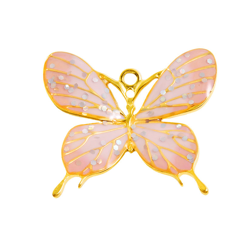 Aoxsie Stainless Steel Butterfly Charms Pendants
