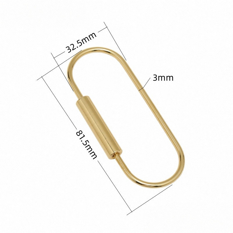 Aoxsie Bulk Carabiners Bag Charm  Key Ring