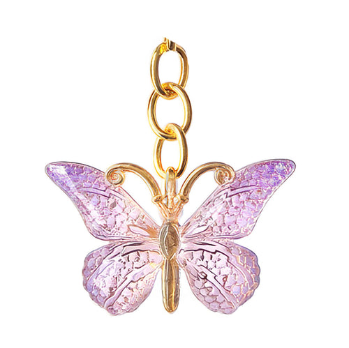Aoxsie 12pcs Butterfly Charms with Chains