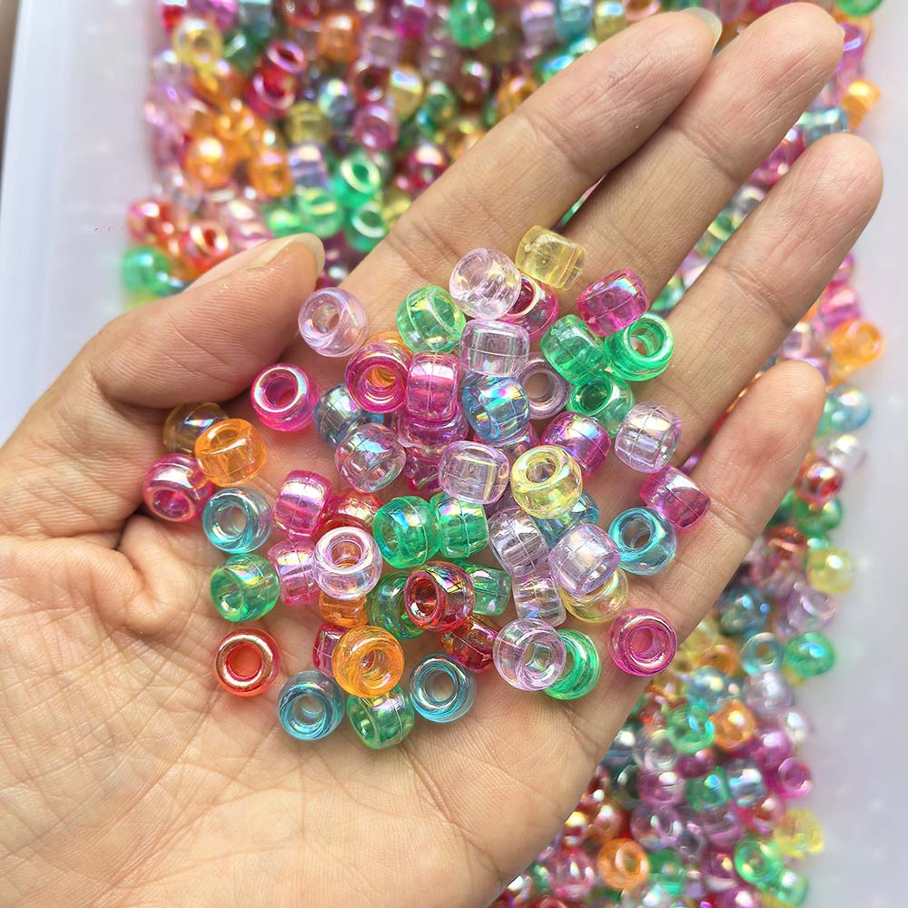 Aoxsie 500pcs Plastic Beads