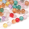 Aoxsie 200pcs Resin Beads Mixed Random