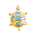 Aoxsie Stainless Steel Turtle Charms Pendant