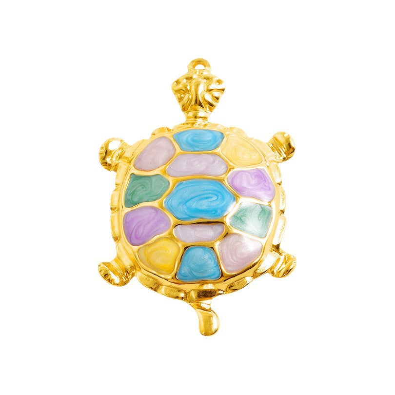 Aoxsie Stainless Steel Turtle Charms Pendant
