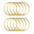 Aoxsie 10pcs Opening Book Rings for Jewelry Making