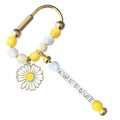Aoxsie Bag Charm Yellow Daisy Awesome Inspiration
